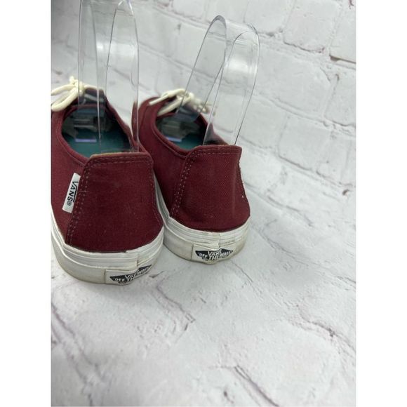 Women’s vans slip-on burgundy size 9.5 - Picture 4 of 9
